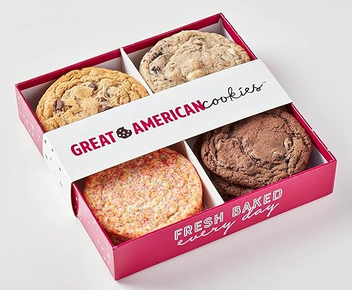 Miniatura 5 de Great American Cookies - 12 cajas surtidas de chocolate recién horneadas galletas surtidas - Horneadas diariamente, recogidas a mano y nunca