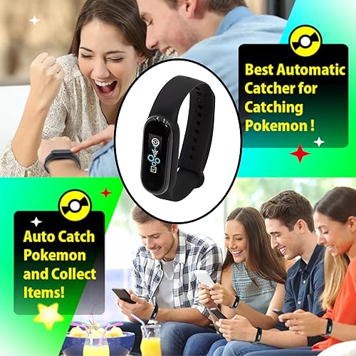 Miniatura 3 de Datel Go-Tcha - Pulsera clásica LED táctil, compatible con Pokémon y artículos de colección que ahora es fácil de usar