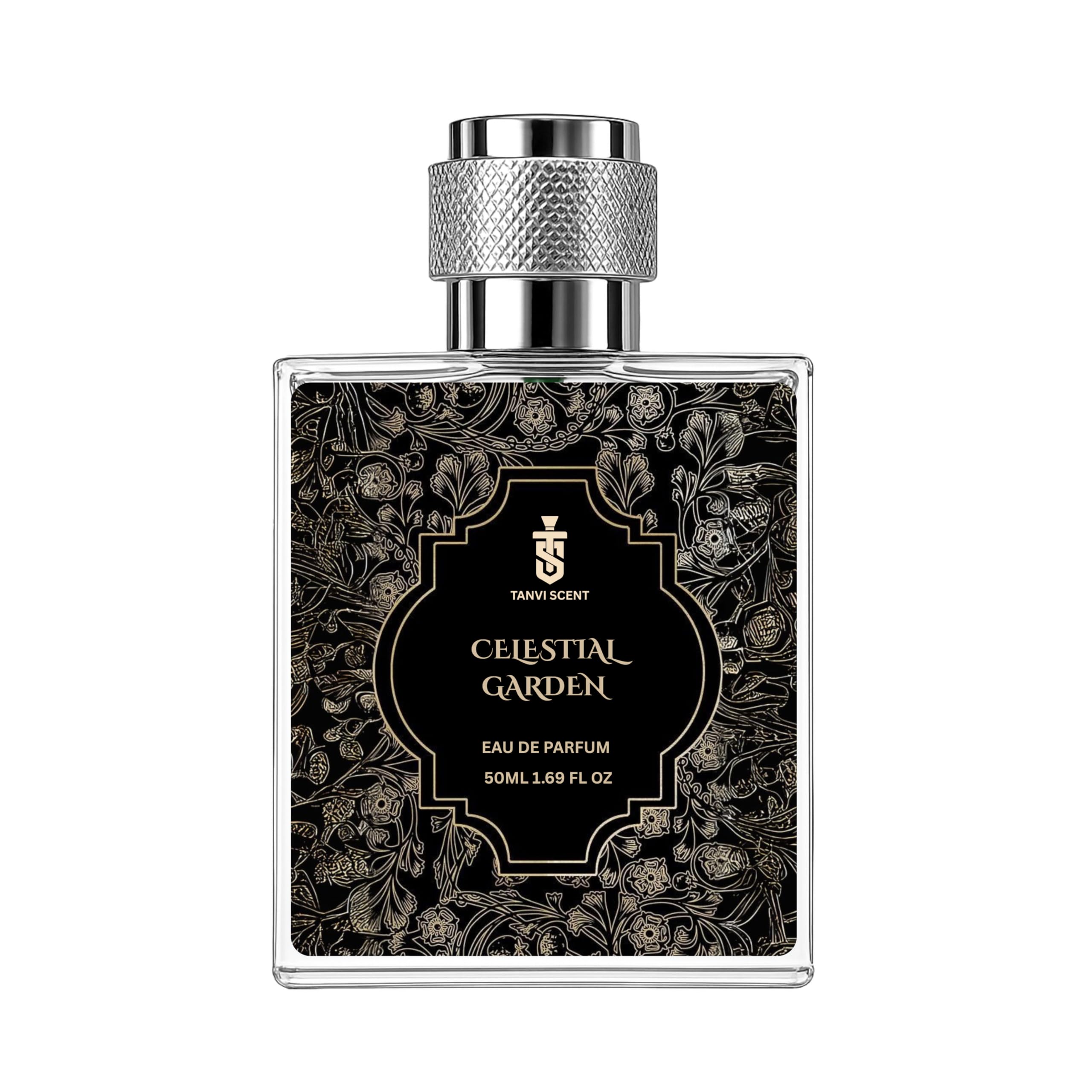 TANVI SCENT Celestial Garden Eau De Parfum 50ML | Long Lasting Perfume For Men & Women | Orris Root, Damask Rose, White Musk, Sandalwood | Best for Formal Events, Romantic Evenings, Cultural Celebrations-image-10