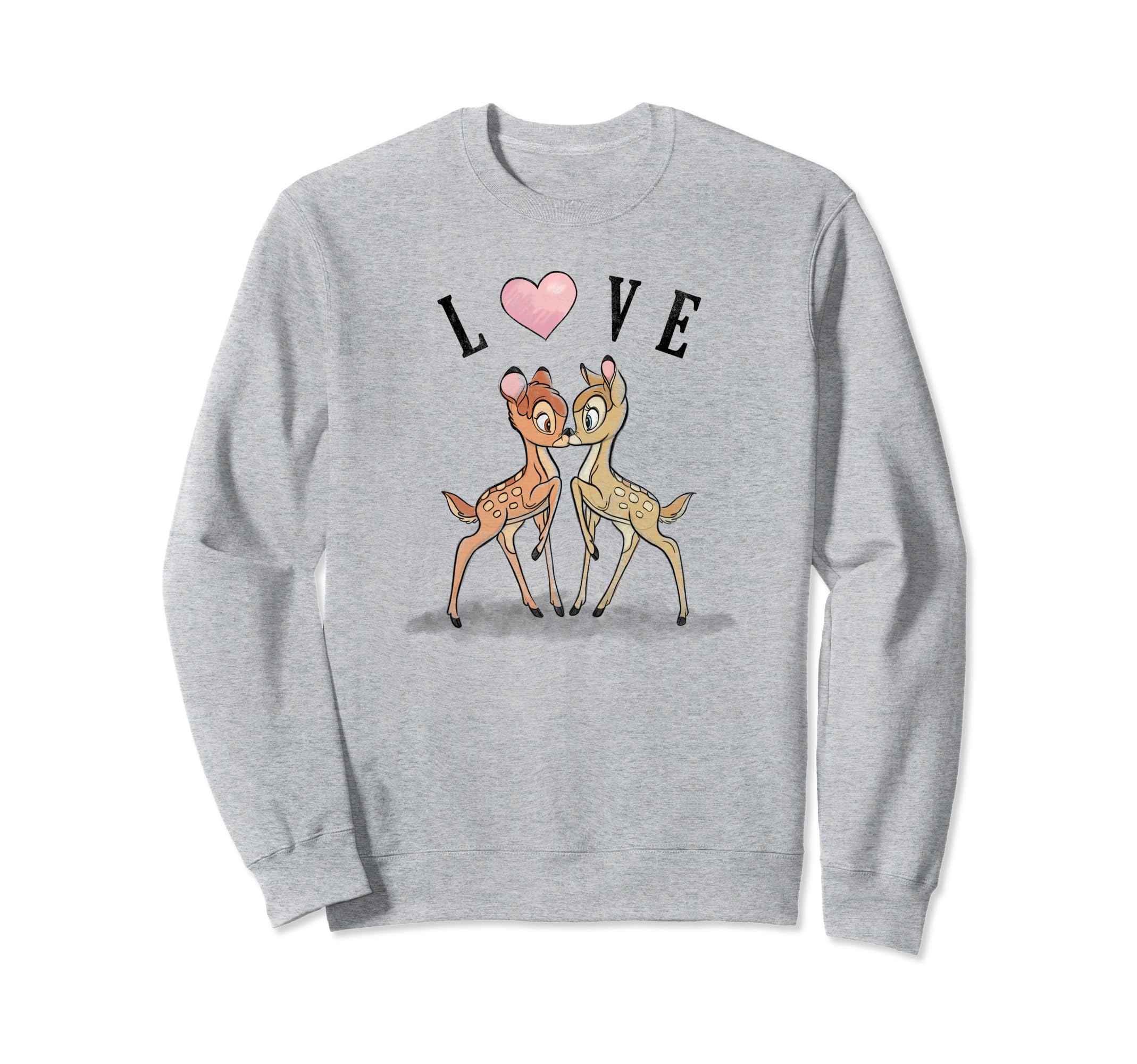 Sweatshirt Disney Bambi & Faline imprimé premium col rond