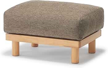 Amazon｜無印良品 ゆったり座れるアームレスソファ用 オットマン