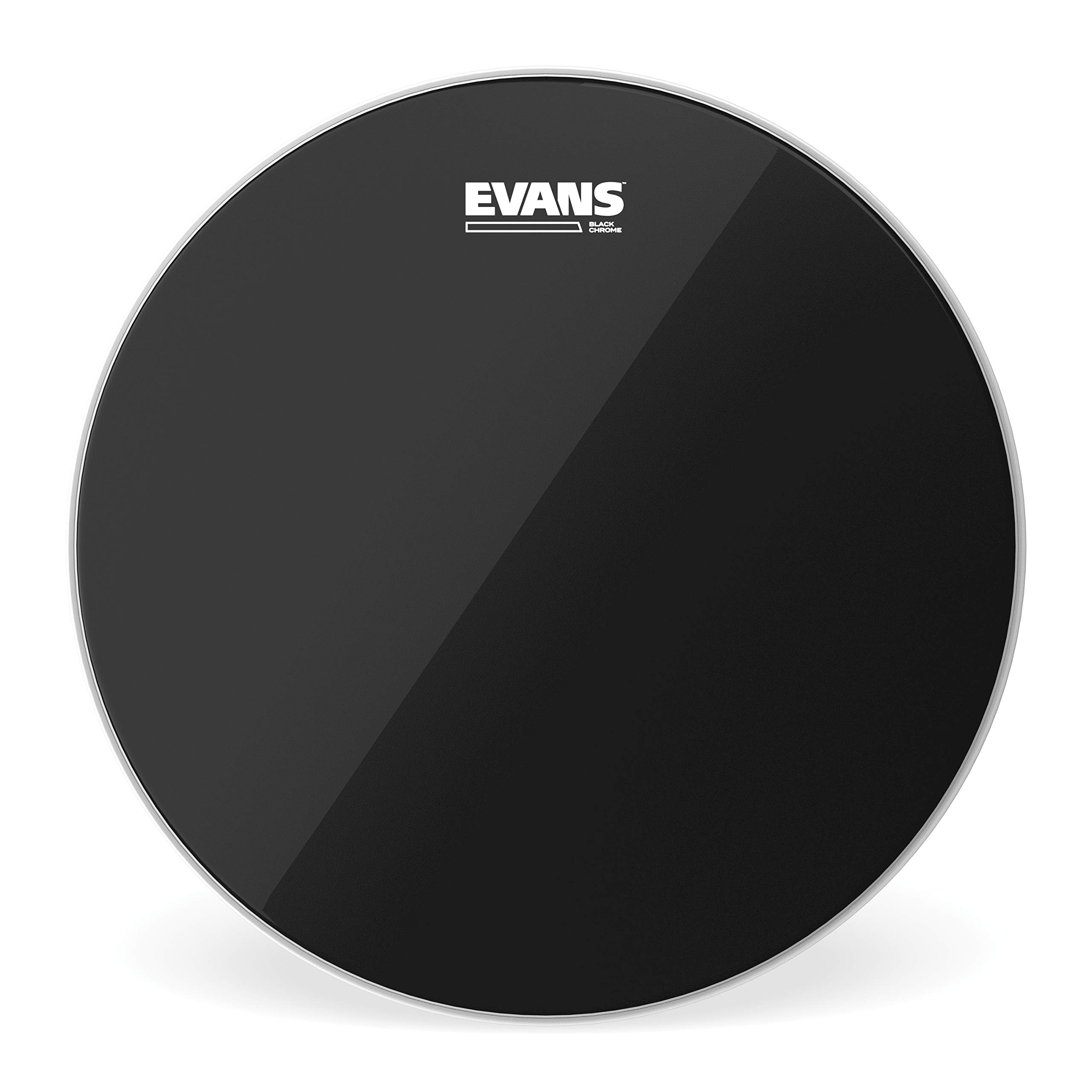 Evans Drum Heads - Black Chrome Tom Drumhead, 15 Inch