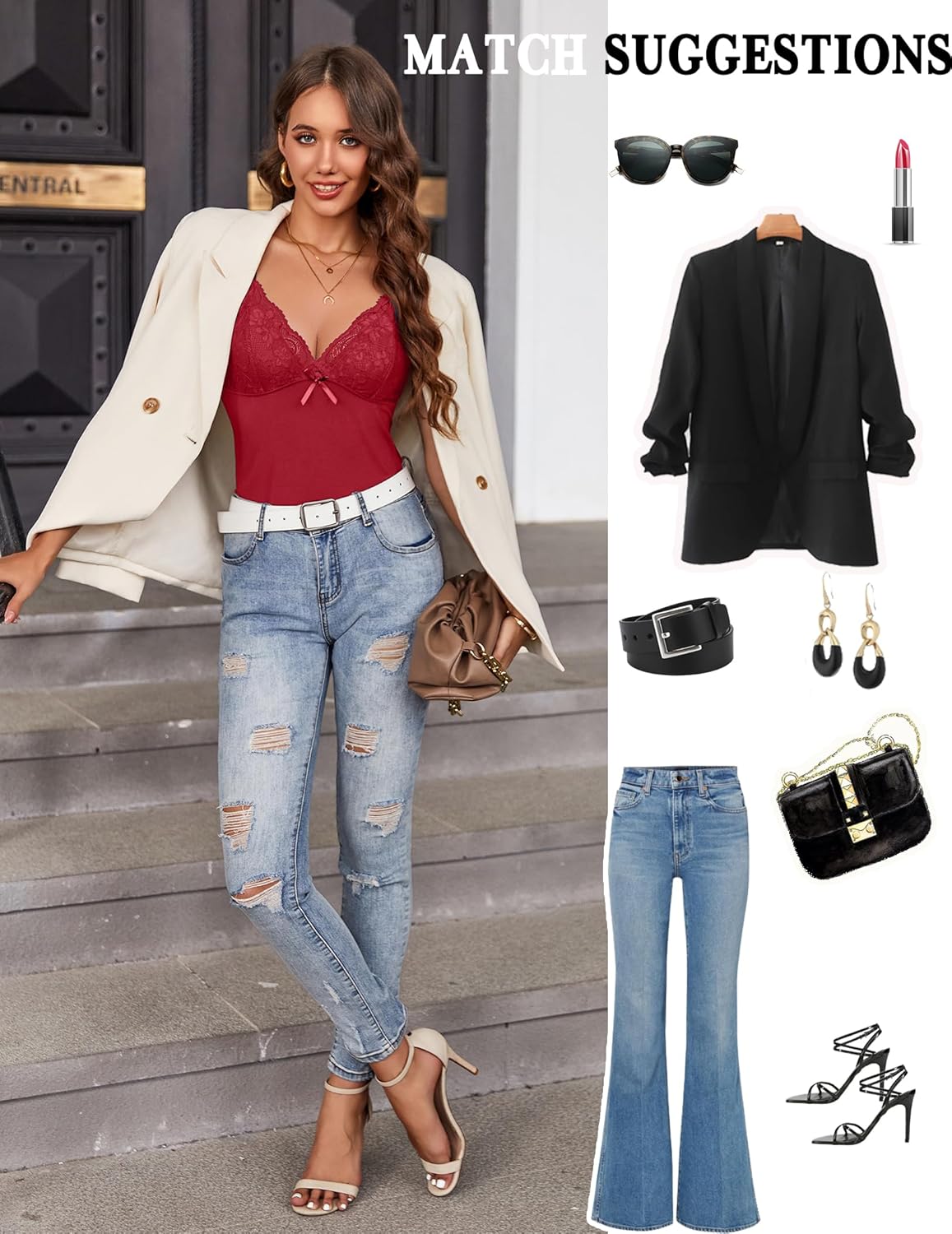 Avidlove Camisole Tops for Women Sexy Tank Tops Cami Y2K Bralette Spaghetti Strap Undershirts Slim Going Out Top Lingerie - Image 5