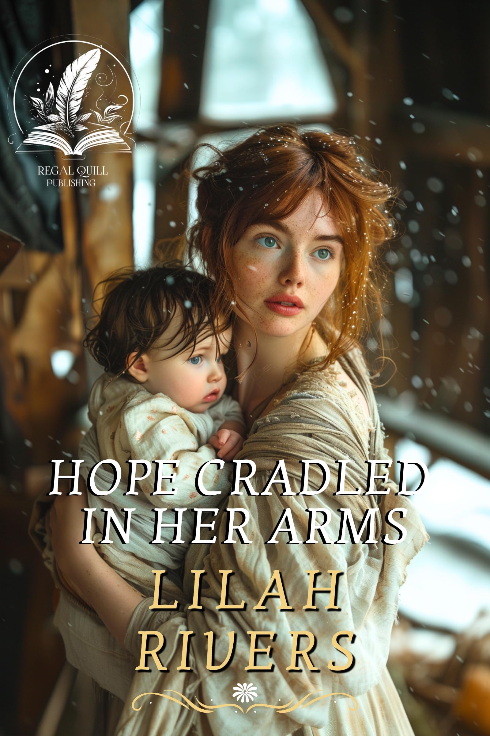 Hope Cradled in Her Arms: An Inspirational Romance Novel (Faith and Love on the Frontier)