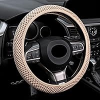 Vista 1 de Alpmosn Funda Elástica Extensible para Volante, Microfibra Transpirable de Seda de Hielo, Antideslizante, Accesorios de Interior de Automóvil