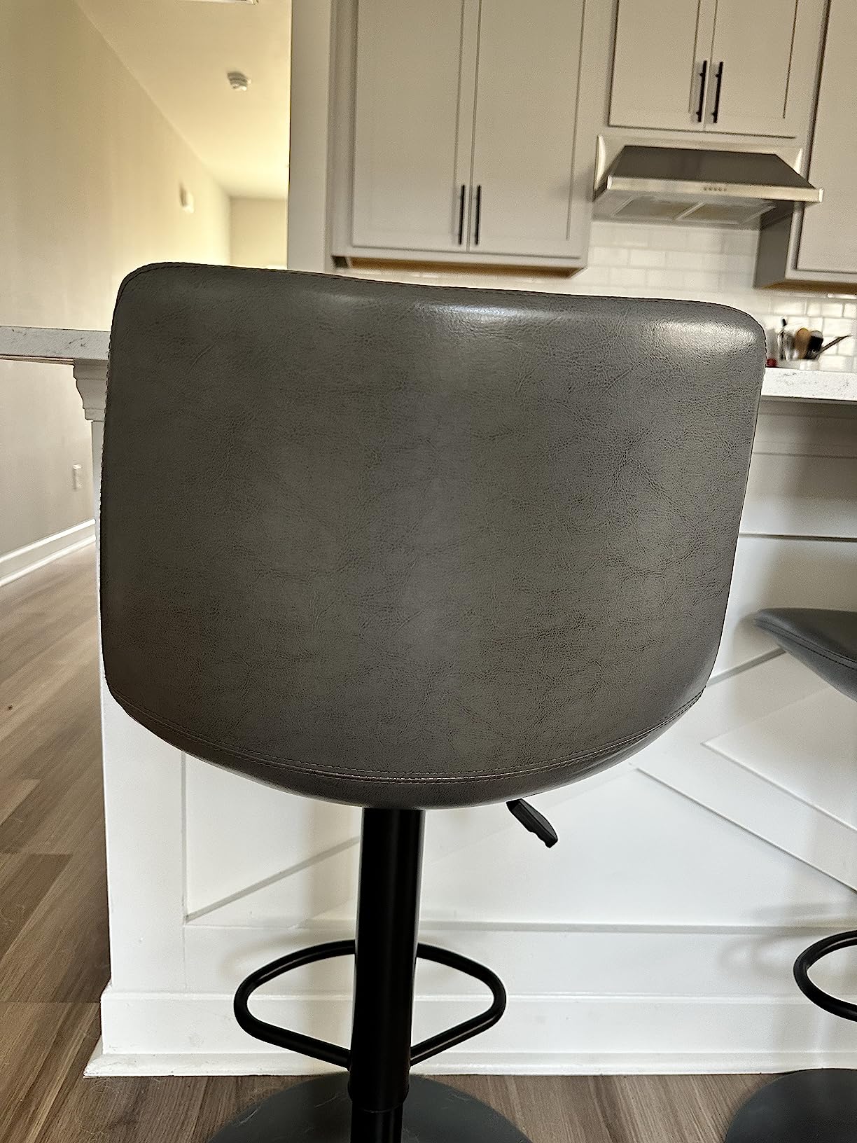 22/mo Finance Waleaf Adjustable Swivel Bar Stools Set of 2,Counter