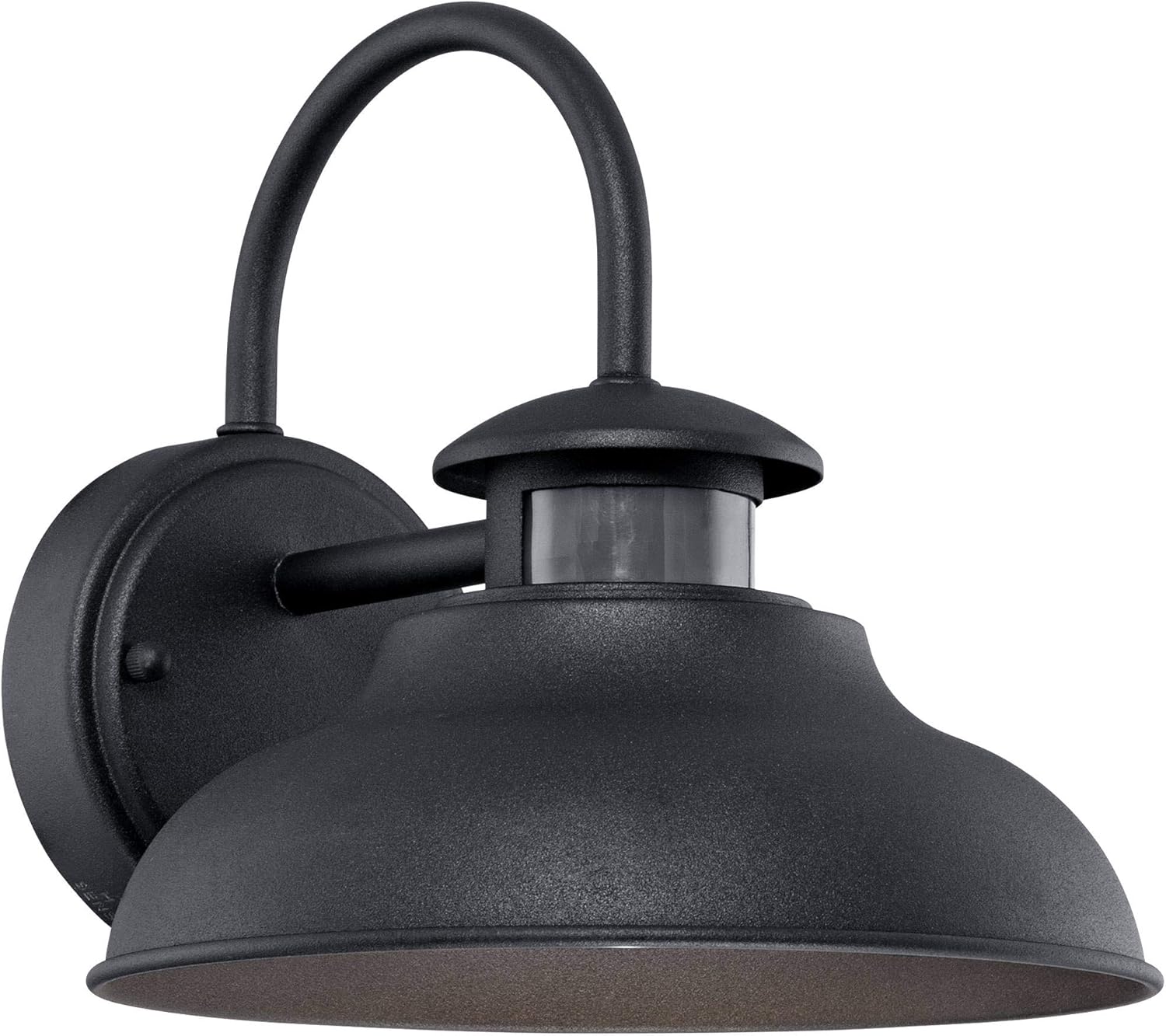 Onе-Dау Sаlе: Uр tо 80% оƒƒ Midland Urban Barn Industrial Outdoor Wall Light Fixture LED Black Metal 9 Gooseneck Arm Motion Sensor Dusk to Dawn for House Porch Patio Outside Deck Garage Front Door Garden - John Timberland