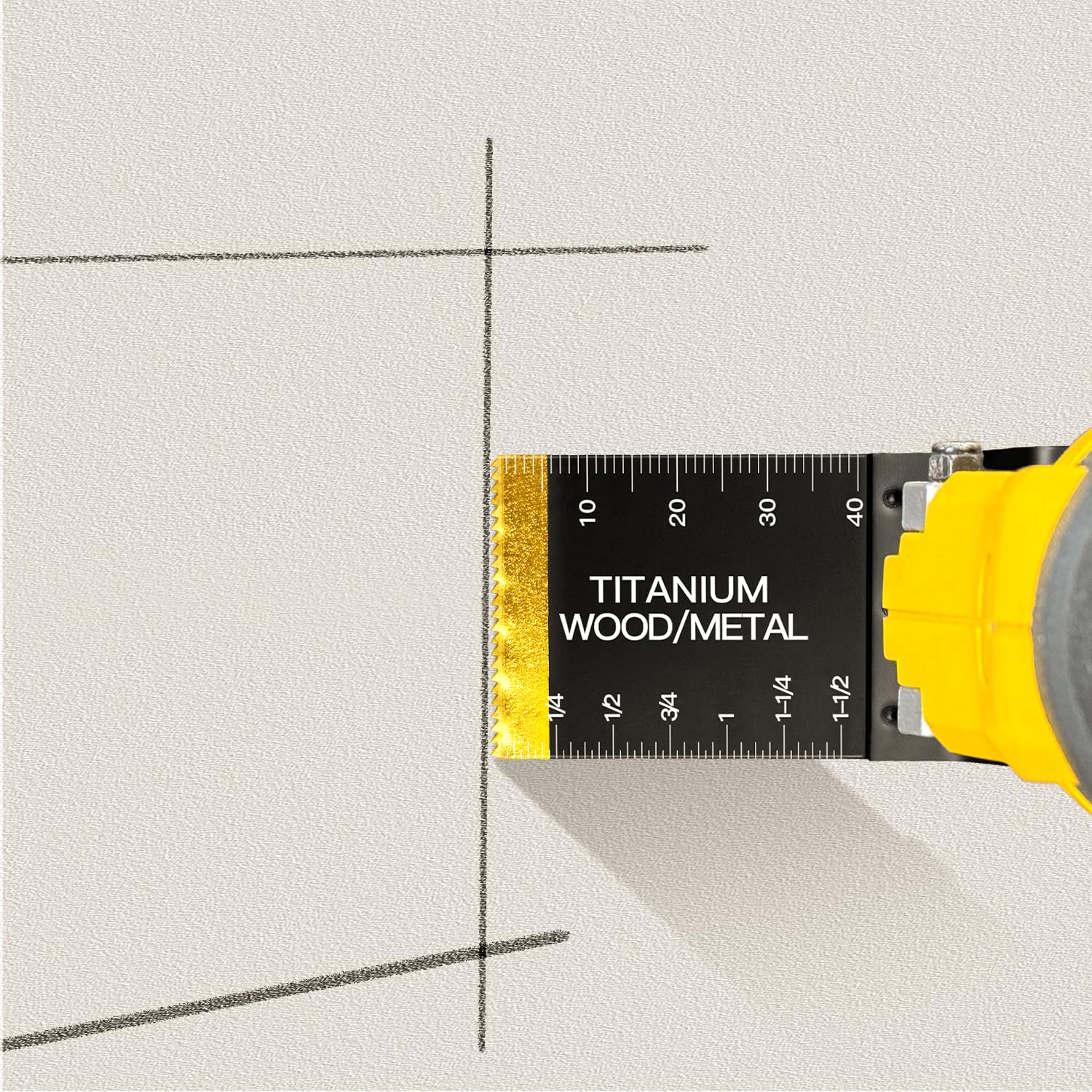 118Pcs Titanium Oscillating Tool Blades, Professional Oscillating Saw Blades For Wood Plastic Metal Cutting, Multi Tool Blades Compatible With Dewalt - View #13