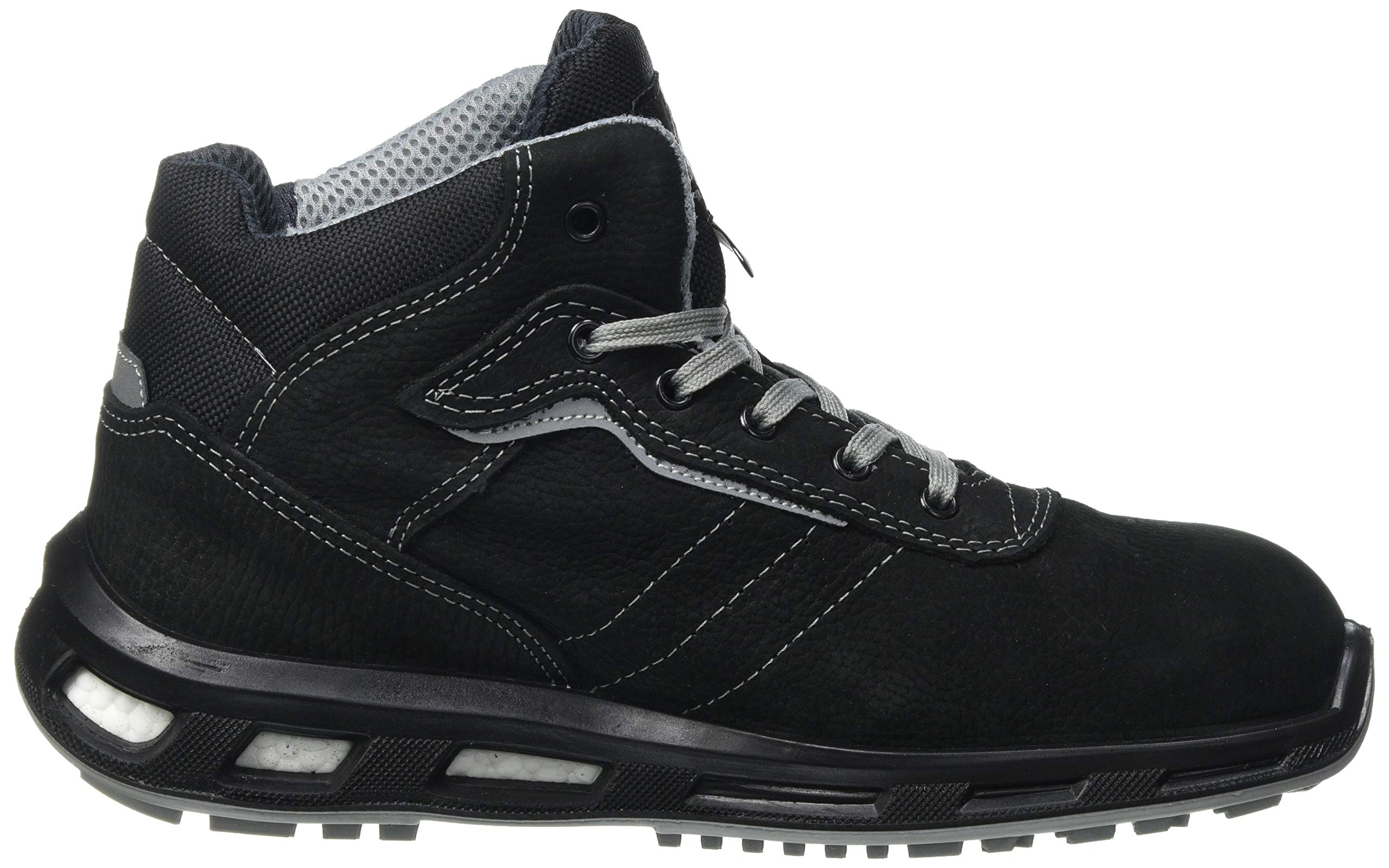 U-POWER RL10114-41 RL10114-41-Calzado de Seguridad Gama Red Lion Modelo Shape S3 Ci SRC ESD Talla 41 EU, Negro