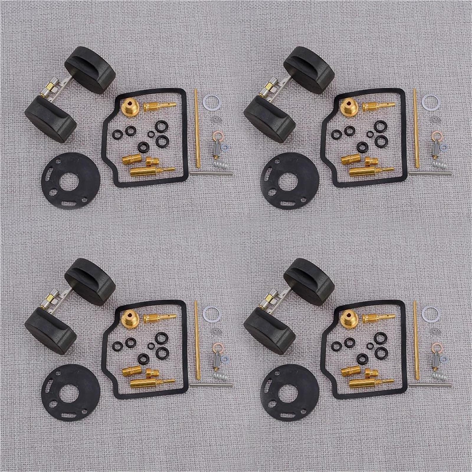 Lot De 4 Kits De Réparation De Carburateur De Moto pour CB750 K1-K6 1975 1974 1973 1972 Vanne Flottante