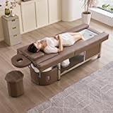 Dxysyldrun Head Therapy Constant Temperature Shampoo Bed, Beauty Salon Shampoo Bed, Massage Bed, Electric Massage Bed, Water Circulation Fumigation Bed