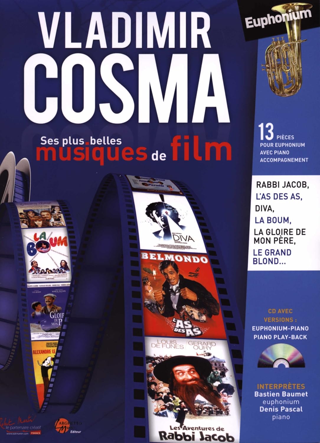 SES PLUS BELLES MUSIQUES DE FILM --- TUBA ET PIANO      Paperback – January 1, 2000