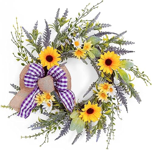 Coronas De Primavera Para Puerta Principal Corona De Eucalip | Envío Gratis