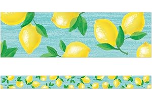 Lemon Zest Straight Border Trim: A Culinary Canvas for Citrusy Delights