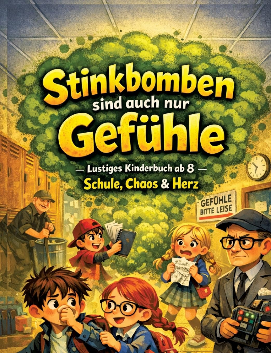 Stinkbomben sind auch nur Gefühle: Lustiges Kinderbuch ab 8 Schule, Chaos & Herz