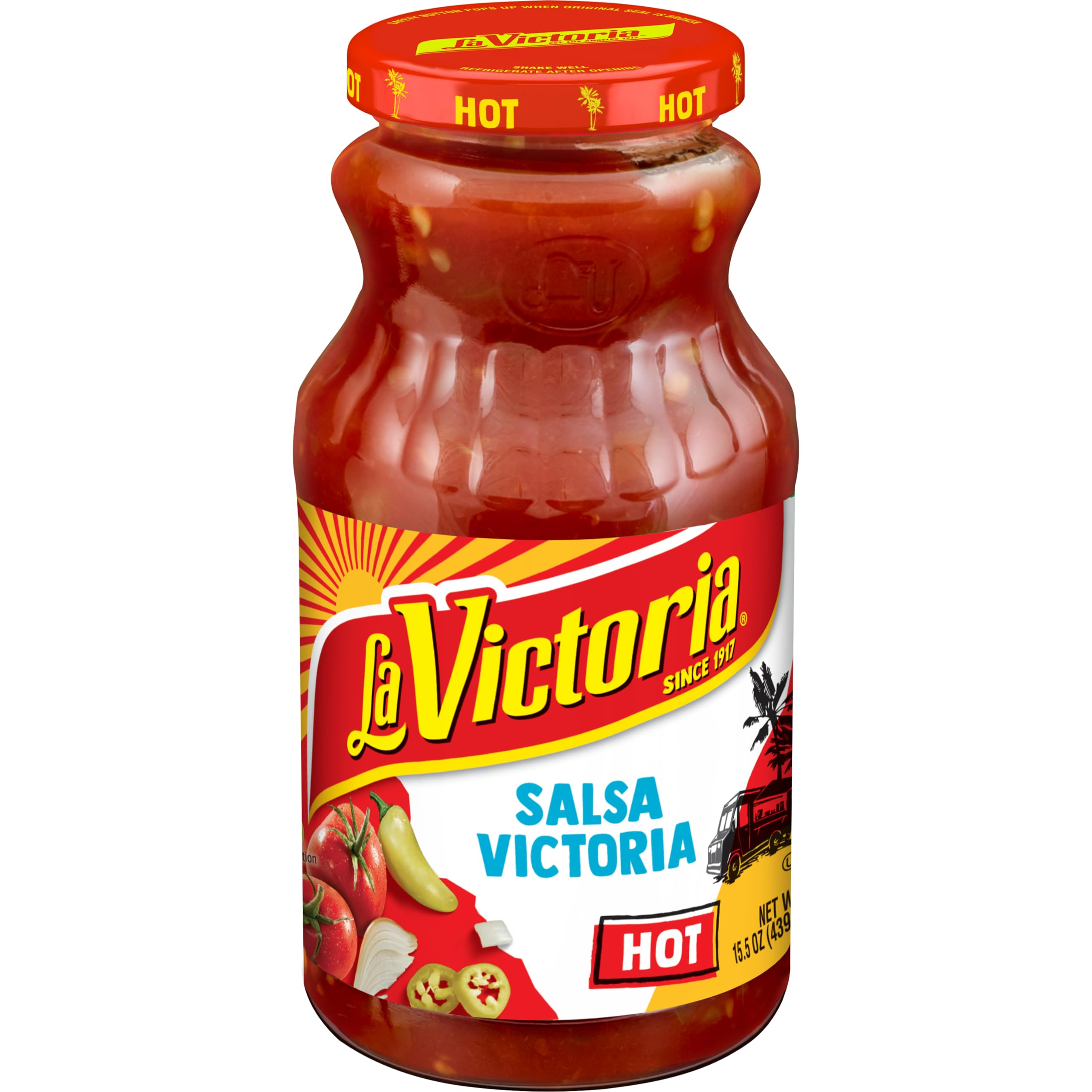 La Victoria Hot Salsa 15.5 OZ