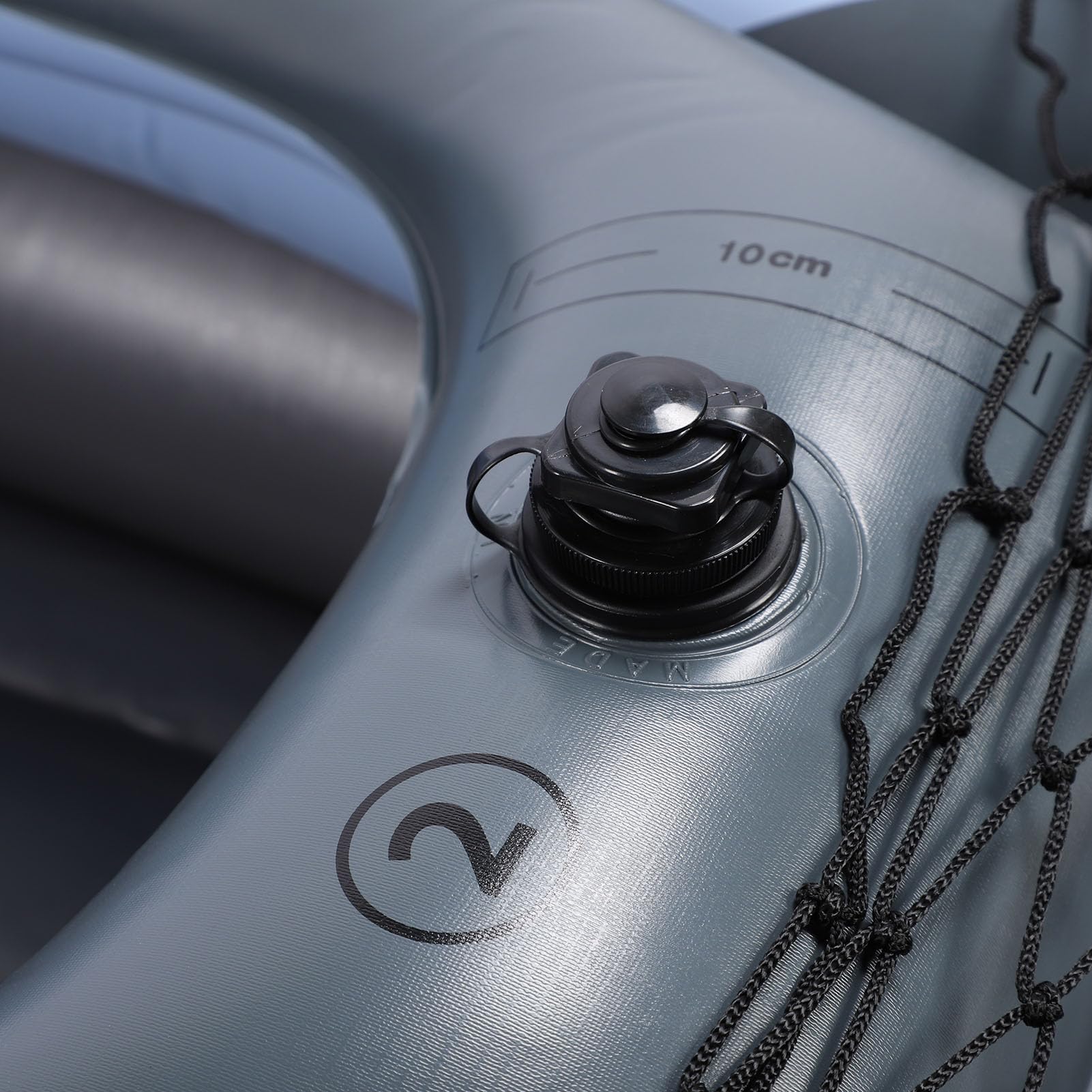 1 Persona Juego de Kayak Inflable, Bote de Canoa portátil portátil de PVC, con Bomba Manual de Almacenamiento de paletas de Almacenamiento a Prueba de Pesca para Adultos