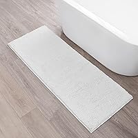 Vista 15 de Resort Collection - Tapete de baño de chenilla, 21 x 34 pulgadas, lino