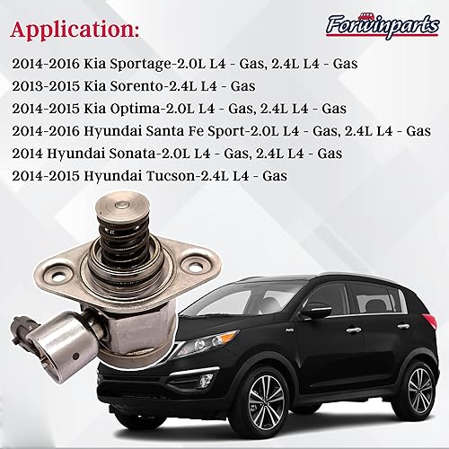 Miniatura 3 de Bomba de combustible de alta presión para Hyundai Santa Sonata Tucson 2009-2015 Kia Sorento Optima Sportage 2009-2015 35320-2G740 35320-2G720