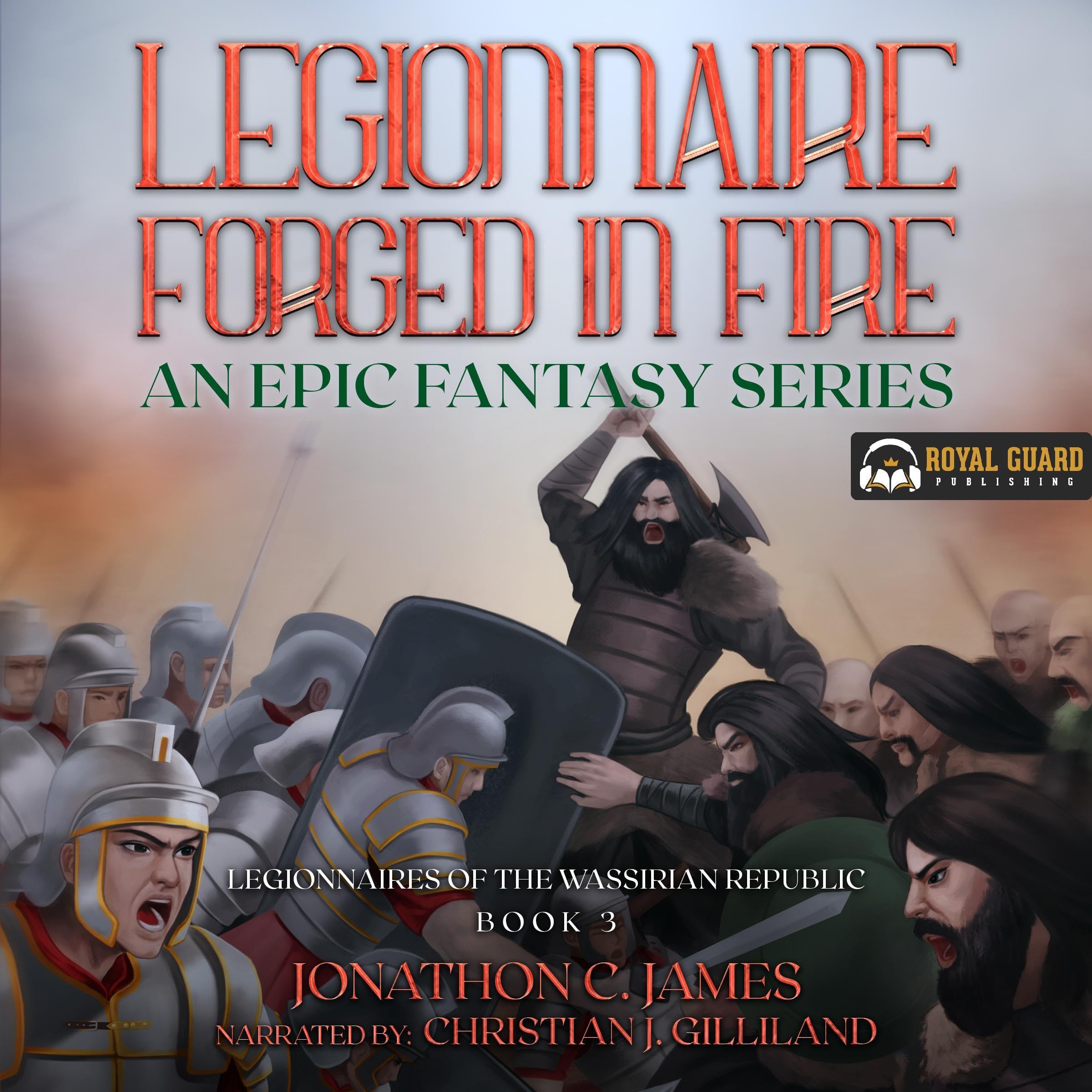 Cover art for Legionnaire, Forged in Fire
