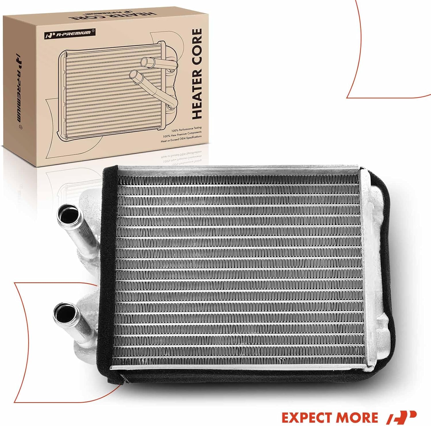 A-Premium HVAC Heater Core Compatible with Ford Bronco 1978-1979 F-150 1975-1979 F-100/250/350 1973-1979 Falcon 1960-1963/1965 Mustang 1965-1968 & Mercury Comet 1960-1965/1967-1968