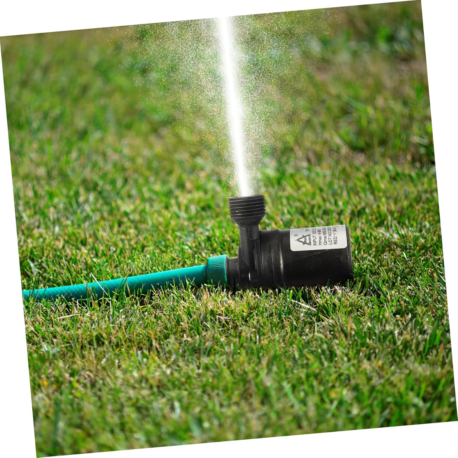 HANABASS Dc Brushless Submersible Water Pump 12V Mini Booster Pump 3.14X2.55X1.57In for Fountain Pool Aquarium Solar Water Circulation System Low Noise Energy Efficient