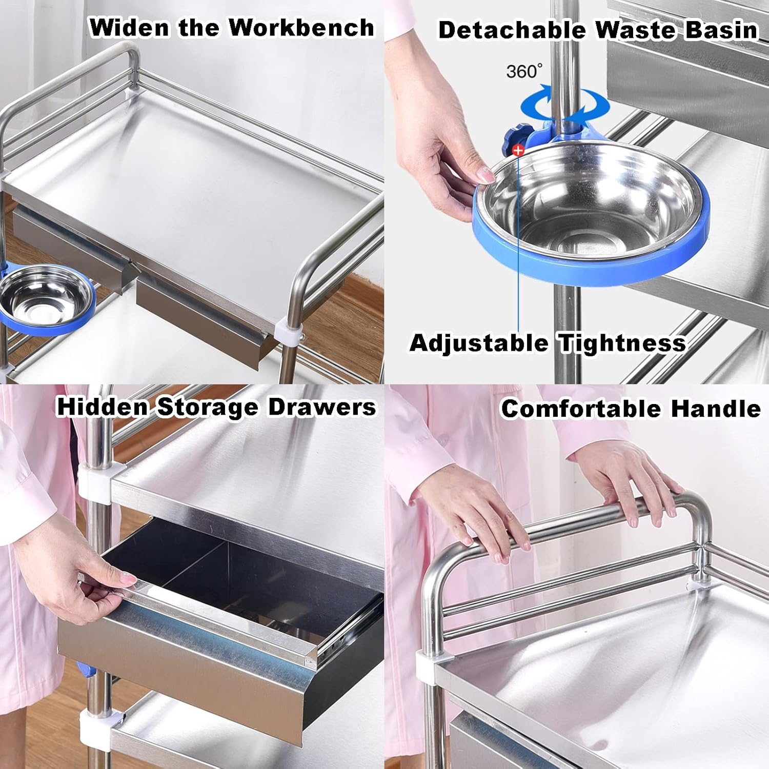 Umbra 】ベルウッド サービングカート ブラック/ウォルナット 未使用品