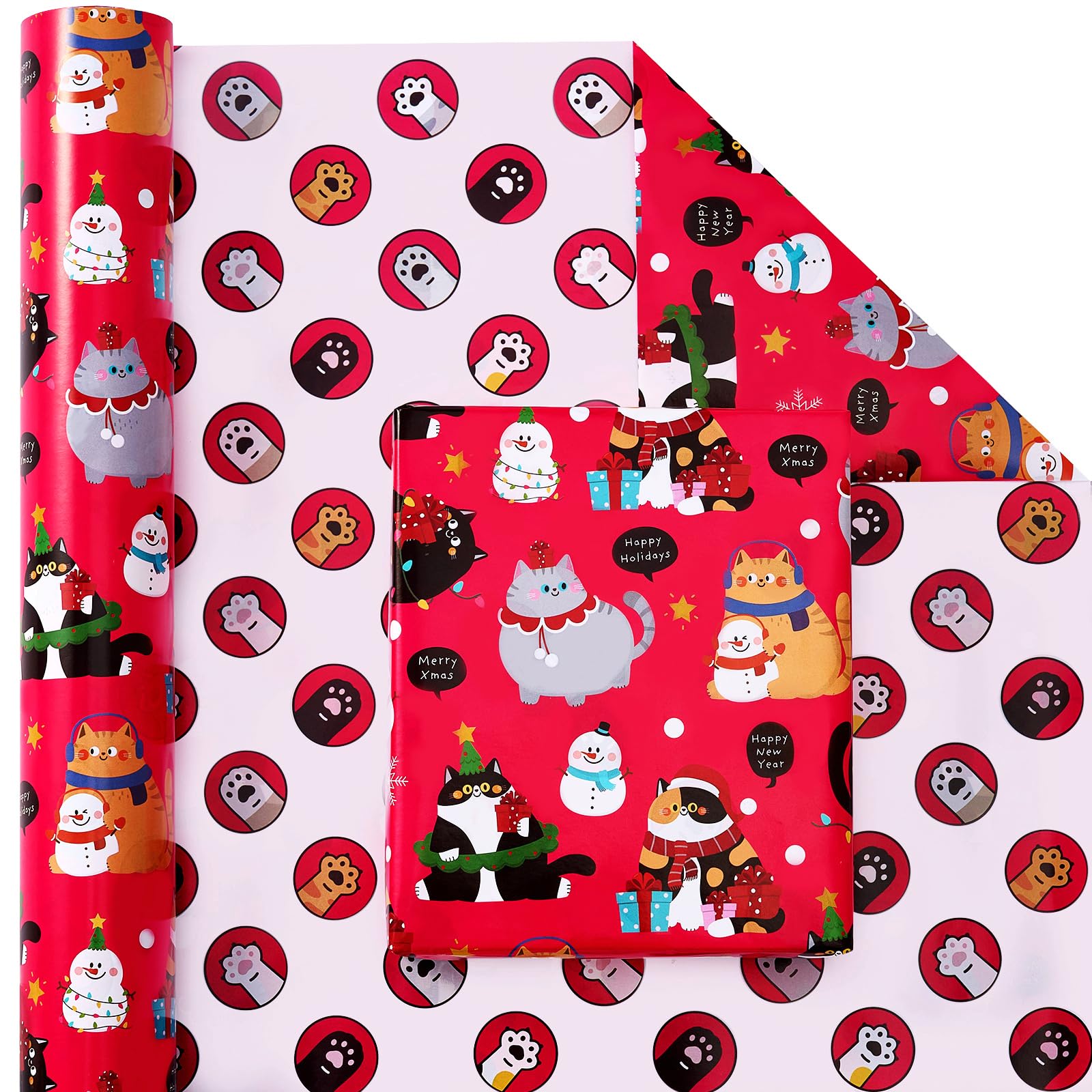 Pnk Chrstmas Wrappng Paper, Ornaments Strpes Prnt Art Packng Hol Pnk Chrstmas Wrappng Paper, Ornaments Strpes Prnt Art Packng Hol