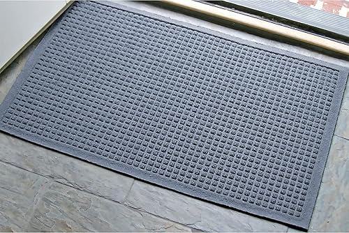 Miniatura 2 de Bungalow Flooring Waterhog - Tapete para puerta, 2 x 3 pies, fabricado en Estados Unidos, duradero y decorativo, antideslizante, interiorexterior,