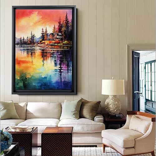 Miniatura 3 de Enchanting Forest, Nature-Inspired Aluminum Print Woodsy Wall Art Décor Captivating Natural Beauty