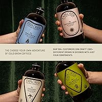 Vista 4 de Explorer Cold Brew 4 niveles de cafeína Super concentrado 1:4 Prepara 20-30 cafés 32 onzas (baja Caf (50 mg/oz))