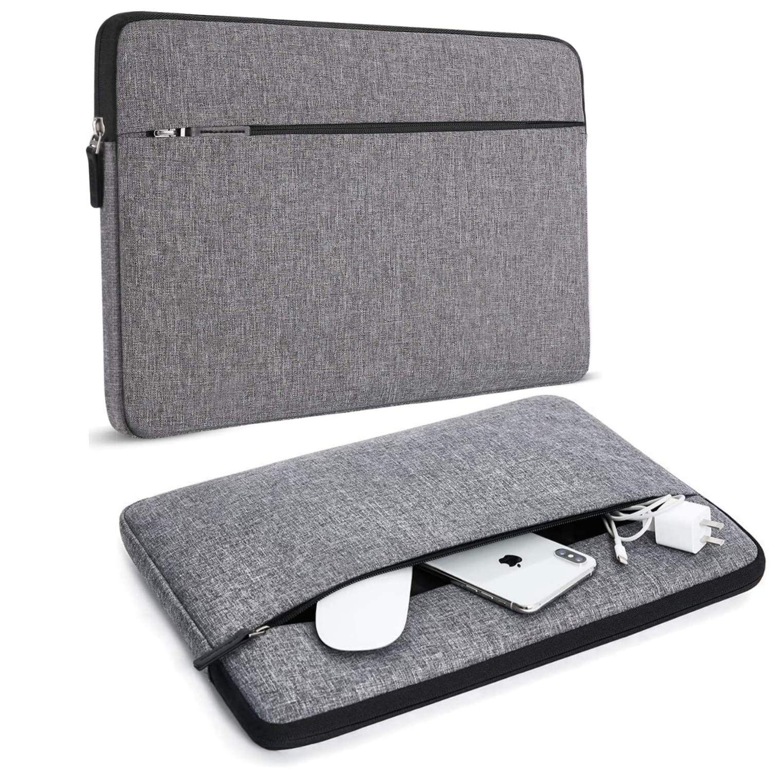 Dynotrek Elite 14 Inch Laptop Sleeve Case Cover Pouch with Handle for HP Lenovo Dell ASUS Acer Chromebook/Stream/Inspiron/IdeaPad/Spin/ZenBook/Computer Bag -Denim Grey (B0BVG5LFRC) Amazon Price History, Amazon Price Tracker