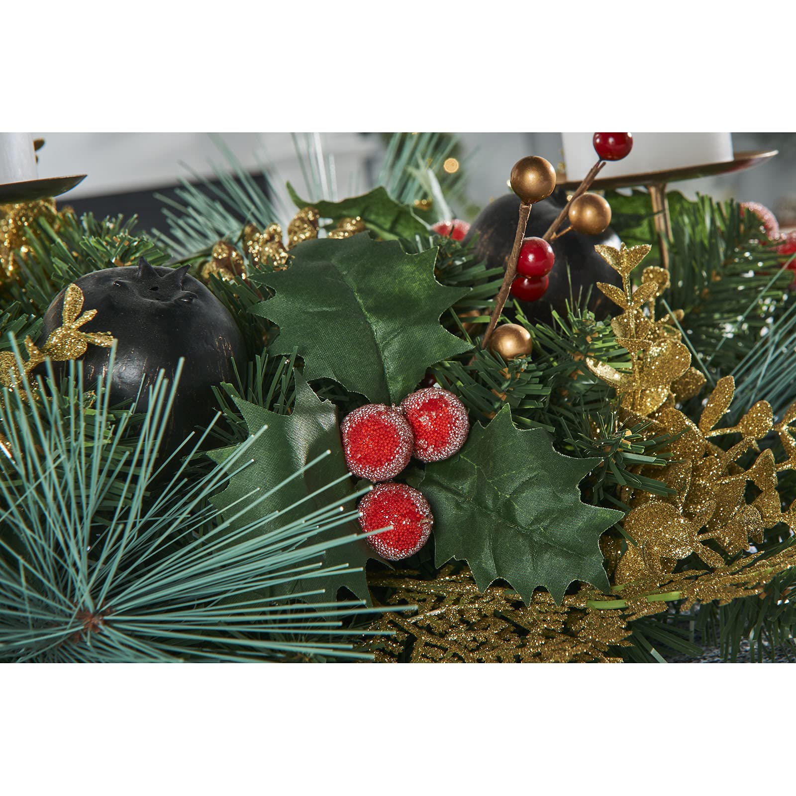 Decorazioni autunnali con foglie secche - Mamma e Bambini
