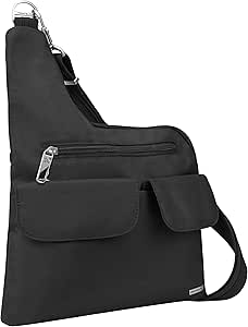Travelon Anti-Theft Cross-Body Bag, Black, One Size