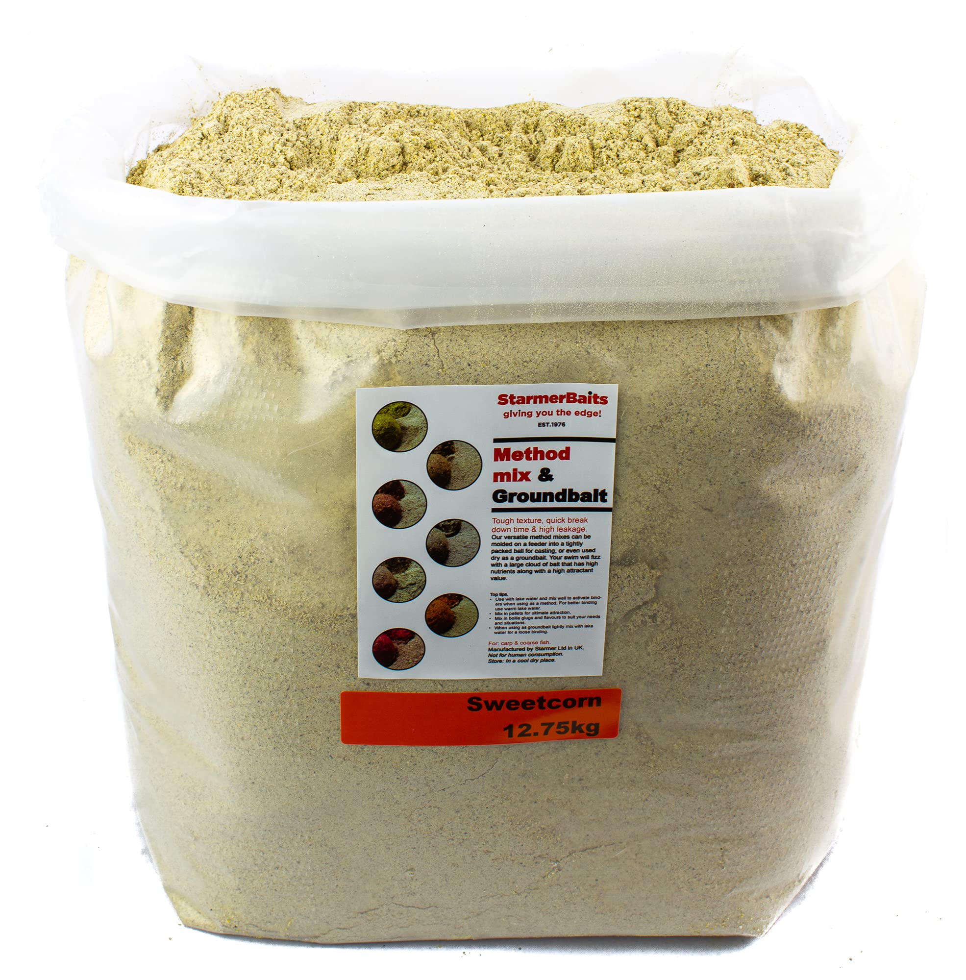 STARMER aquatic feed Sweetcorn method mix / 12.75kg