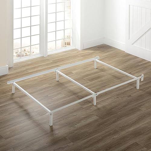 Miniatura 21 de Zinus Michelle Compack - Base de cama con soporte de 9 patas, para somier y juego de colchón, tamaño King, color negro (AZ-SBF-07K) Negro,Blanco