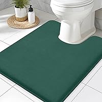 Vista 59 de Smiry Alfombra de Baño de Espuma Viscoelástica 47x24, Alfombras de Baño Extra Suaves y Absorbentes, Alfombra Antideslizante Lavable para Suelo, Gris