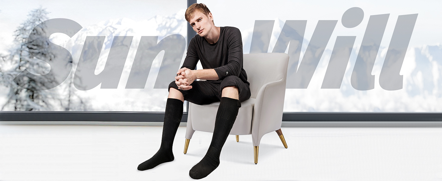 Beheizte Socken Für Herren Damen Akku Elektrische  Produktbild-Vorschau 4