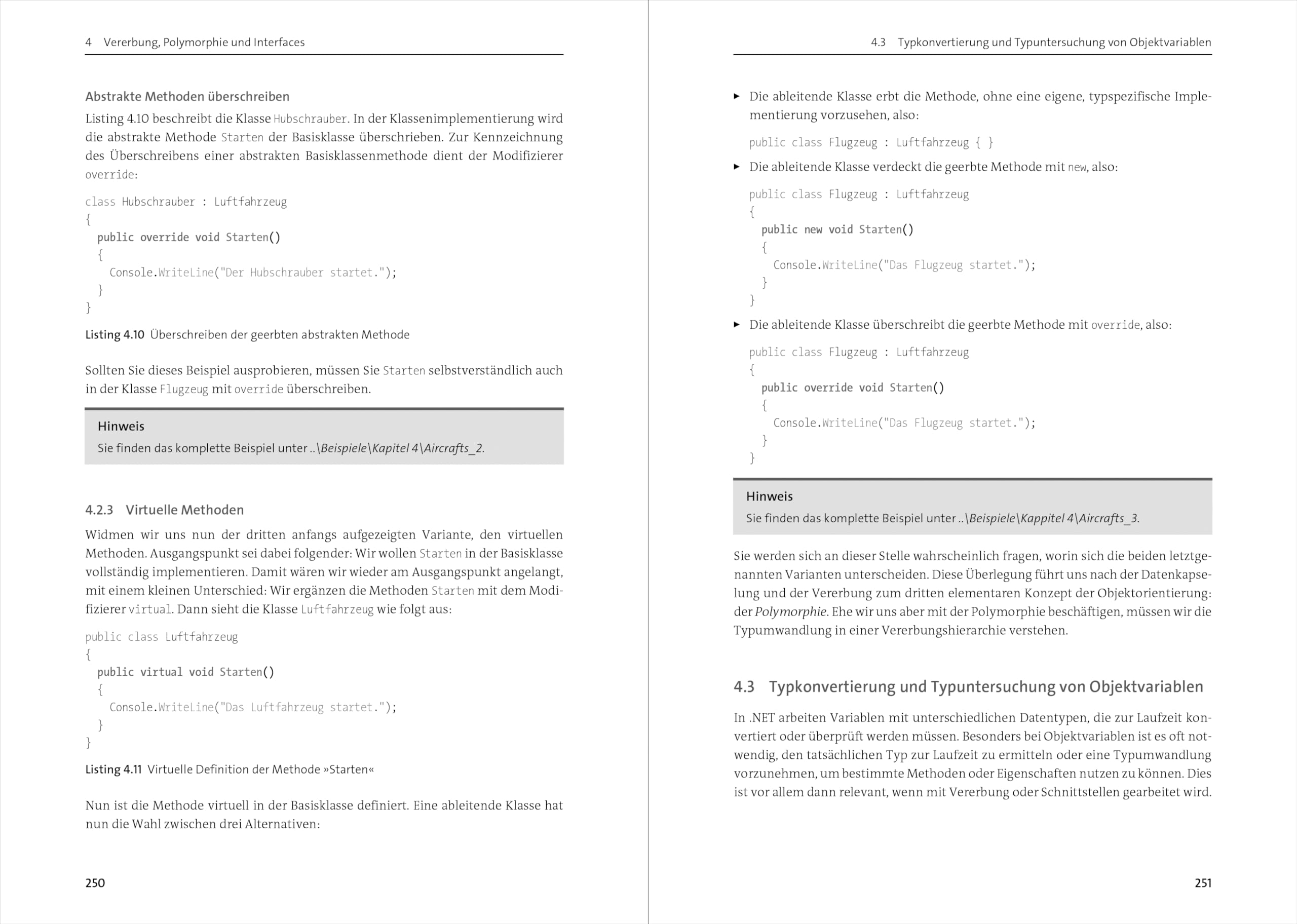 C# mit .NET: Das umfassende Handbuch zu Sprachgrundlagen, Programmiertechniken und .NET-Technologien