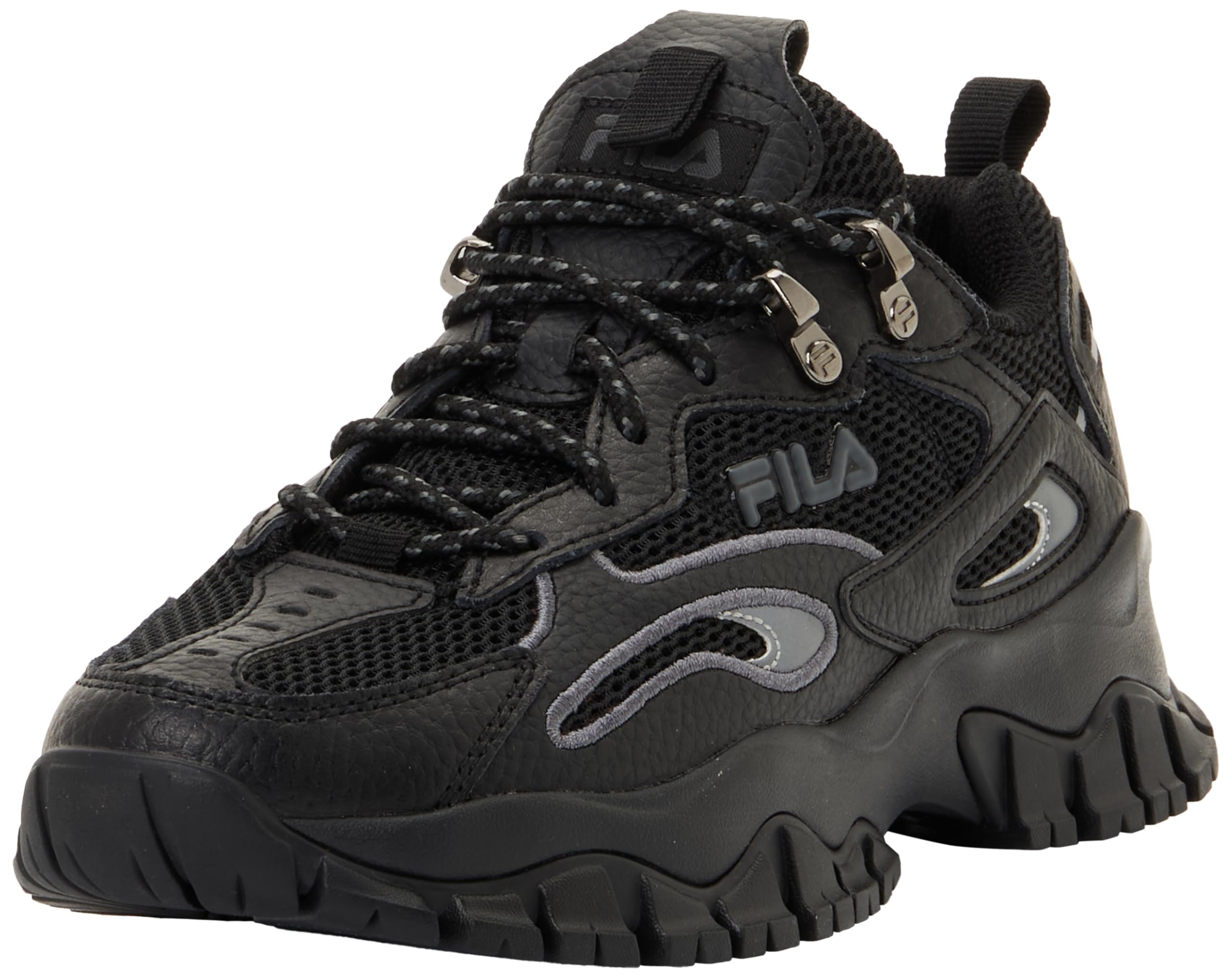 FILA Women's Ray Tracer Tr2 Wmn Trainers, Black, 37 EU