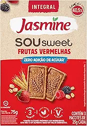 Jasmine Sou Sweet Frutas Vermelhos Zero Açúcar 90g