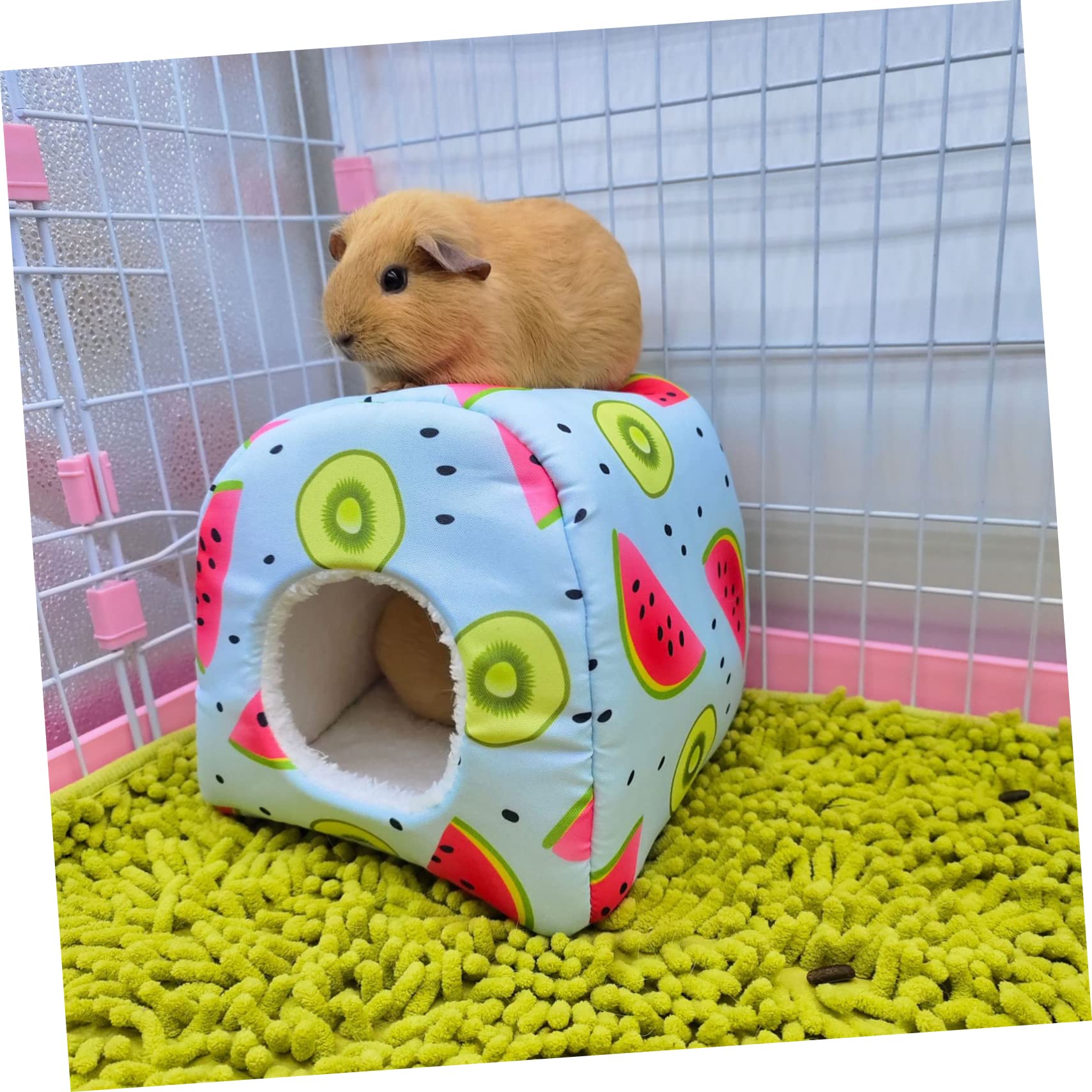 HANABASS 5stücke Hamster Warmnest Aus Kuscheliges Winterversteck Für Kleintiere Für Hamster Meerschweinchen Zuckergleiter Und Andere Nager Komfortable Und Schützende Schlafumgebung