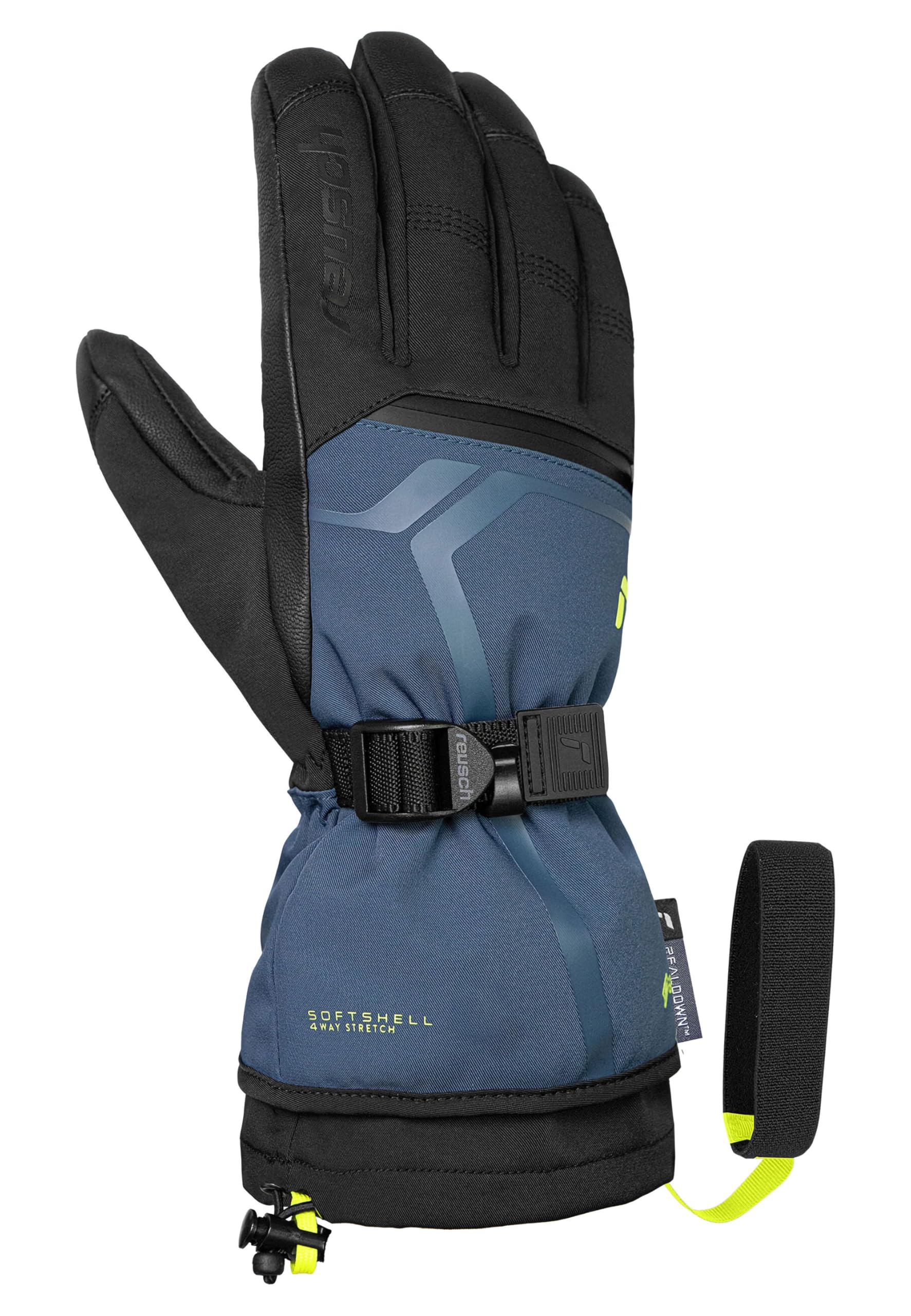 Reusch Down Spirit Gore-TEX Gants d'hiver Unisexes Extra Chauds, imperméables, Coupe-Vent et Respirants Gants de Neige Gants de Ski pour Femmes et Hommes