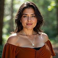 Vista 2 de Designs by Nature Gems Handcrafted Raw Gemstone Necklace in Sterling Silver Opal