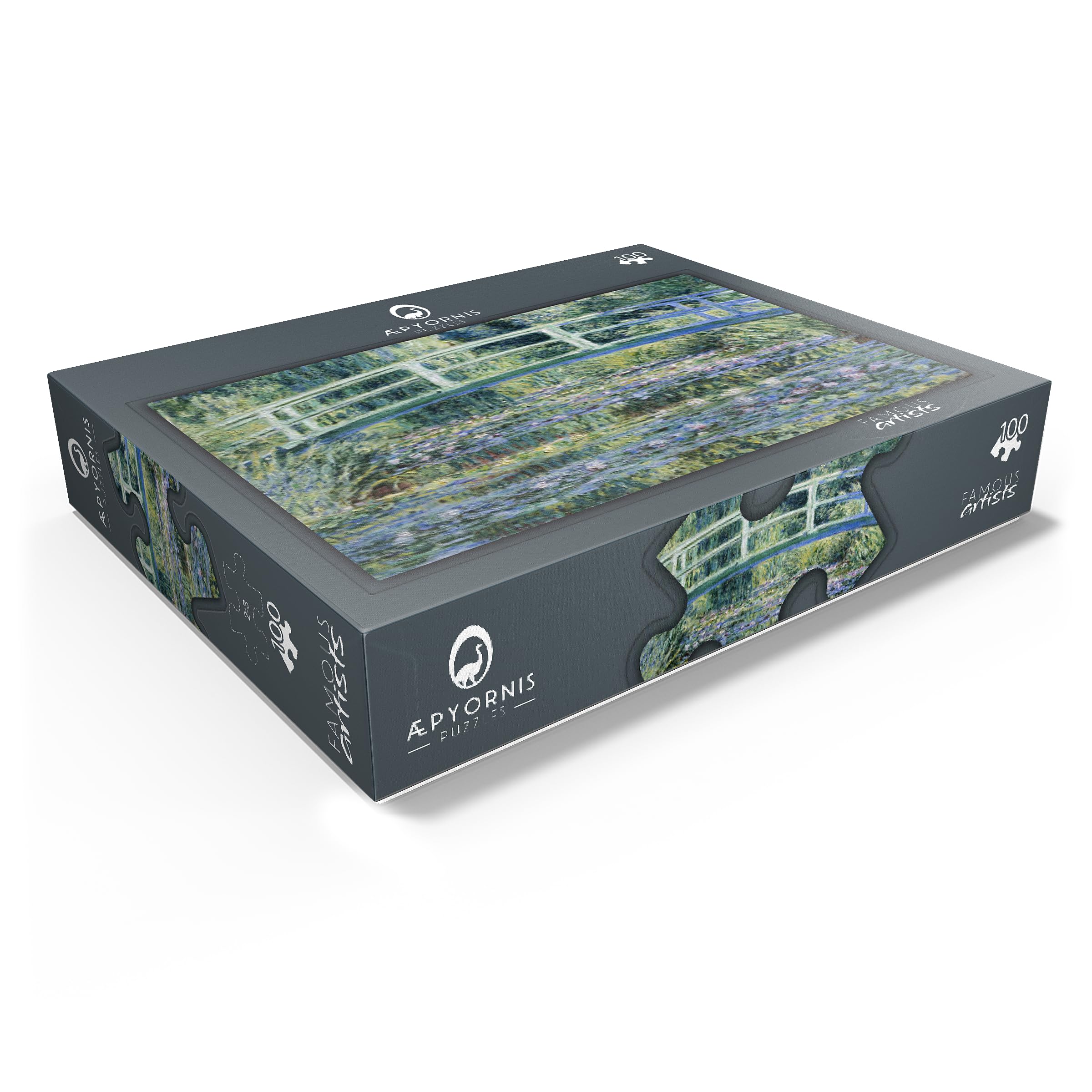 Amazon | MyPuzzle クロード・モネ 睡蓮と日本の橋 1899 - プレミアム