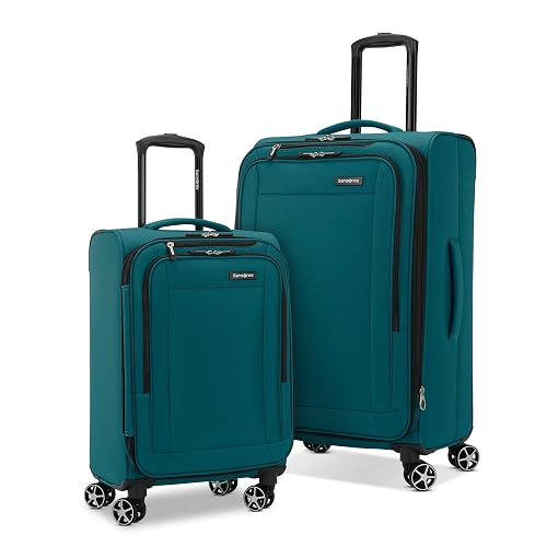 Samsonite Saire LTE Softside Luggage Set, Pine Green