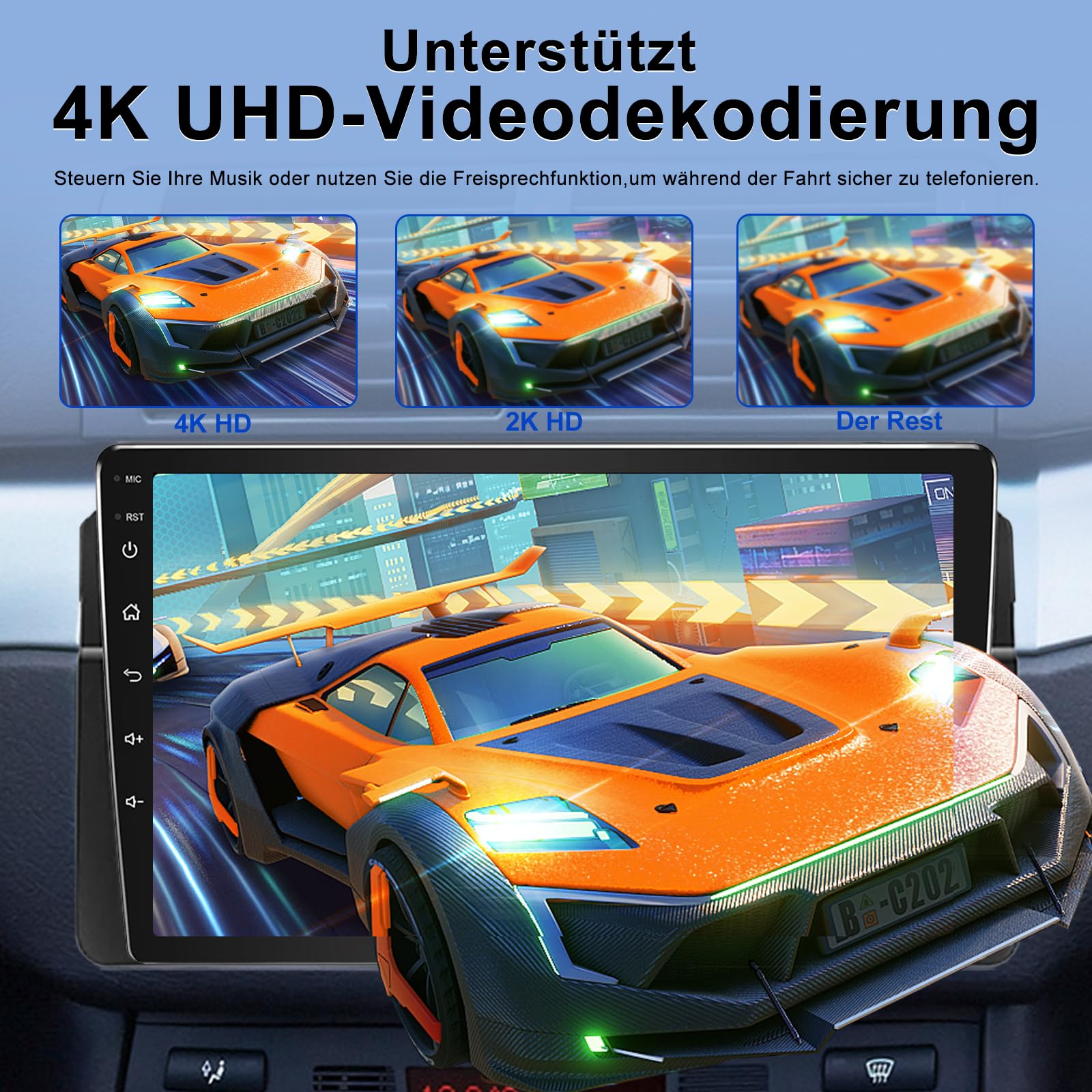 Autoradio 4 + 64 GB Android 13 per BMW Serie 3 E46 1999-2005 con Wireless Carplay Android Auto 9 pollici GPS Navigazione per Auto BMW E46 Radio Bluetooth WiFi DSP SWC
