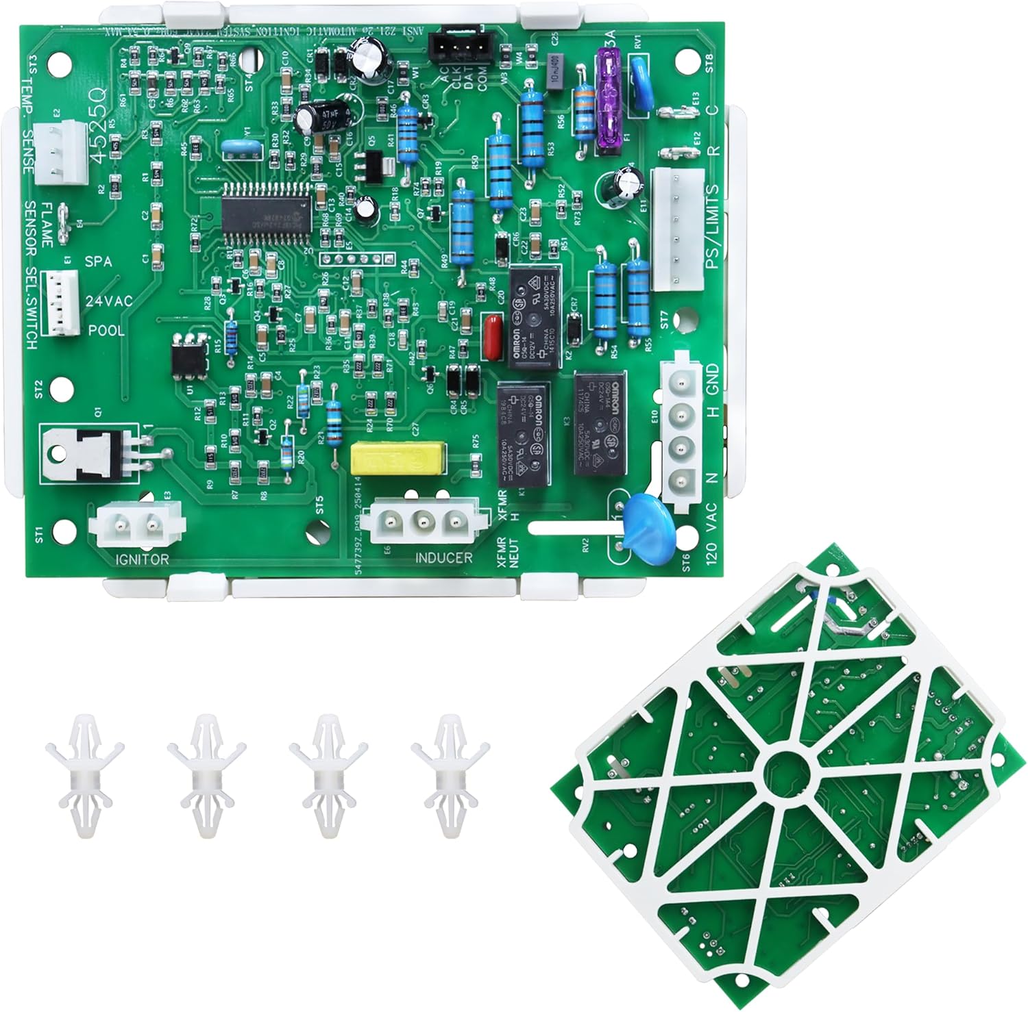 FDXLICB1930 FD Series Integrated Control Board Replacement Kit fit for Hayward Universal H-Series Low Nox Pool Heater Fits H150FDN/FDP, H200FDN/FDP, H250FDN/FDP, H300FDN/FDP, H350FDN/FDP, H400FDN/FDP