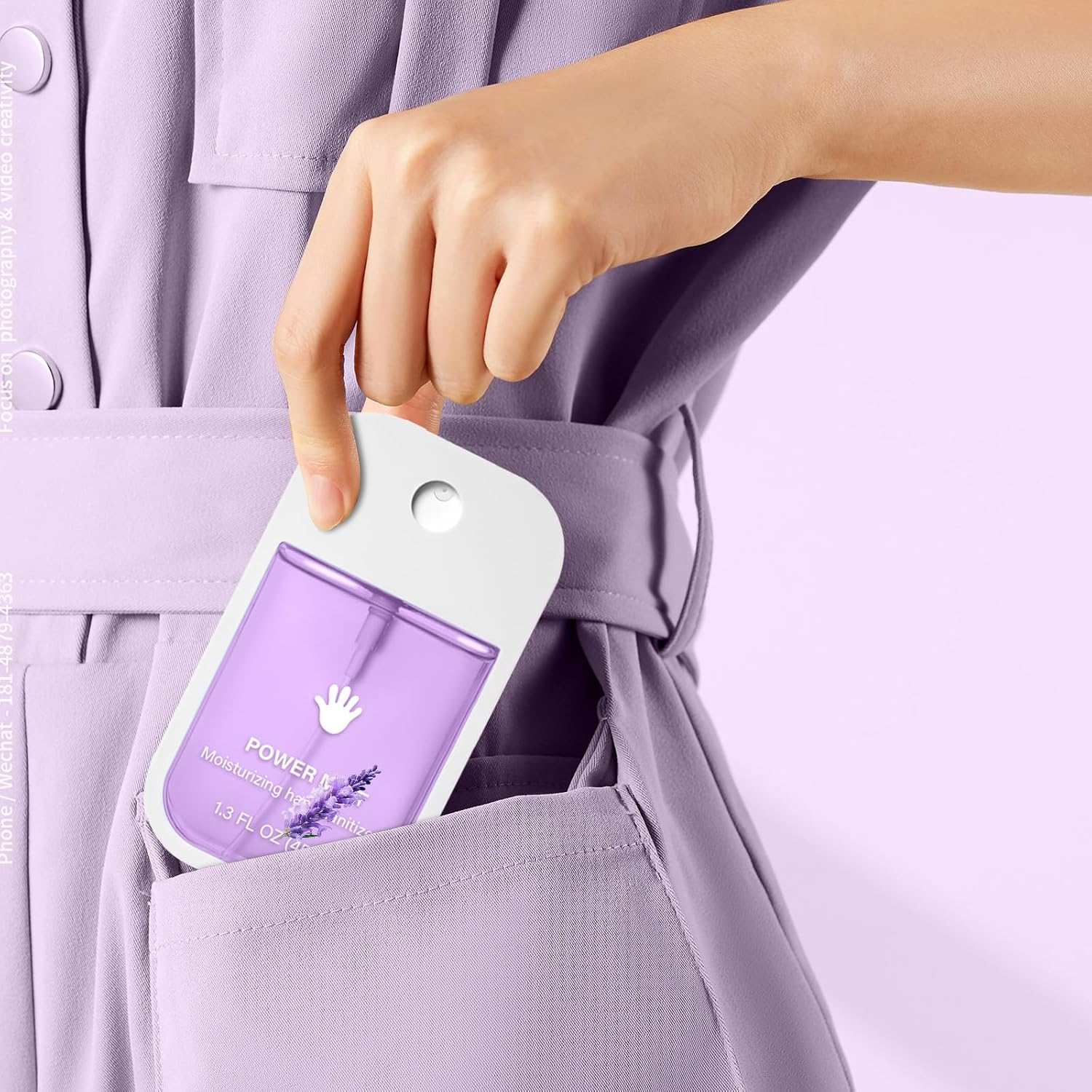 Hand Sanitizer Spray, Portable Power Mist Hydrating Hand Sanitizers Spray Travel Size, Pocket Hand Sanitizer Multi-Flavor Cleanses Your Hands - Image 7