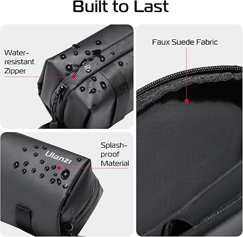 Miniatura 6 de ULANZI PK-04 Bolsa de transporte para DJI Osmo Pocket 3, estuche de almacenamiento portátil, protector para DJI Osmo Pocket 3 Creator Combo